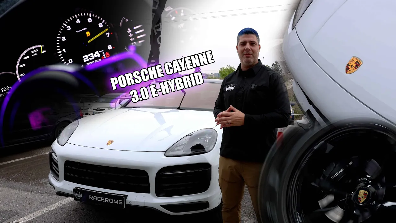 RaceRoms.tv | Porsche Cayenne 3.0T e-Hybrid - Thermal and Electric engine in harmony....